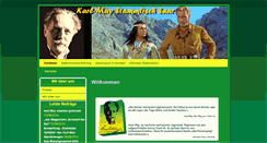 Desktop Screenshot of karl-may-stammtisch.de